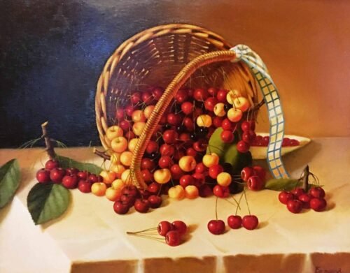 Basket of Cherries