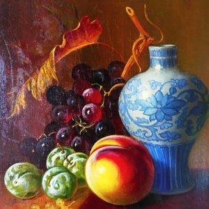 Blue China Vase