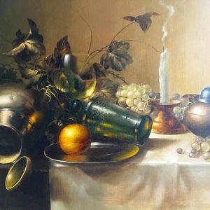Still Life with Candle