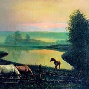 Tranquility of evening